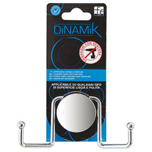 Appendino in acciaio cromato linea Dinamik