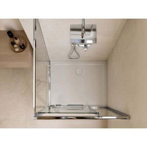 Box doccia angolare Rototraslante 80x80 cm linea Master