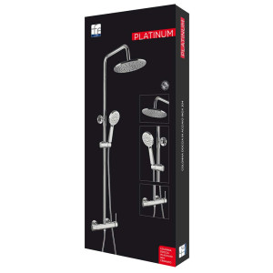 Colonna doccia meccanica Platinum  H85 cromata