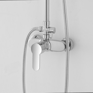 Colonna doccia Platinum  H108.5 fino a 145cm