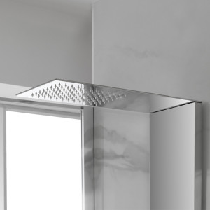 Colonna top slim cromo