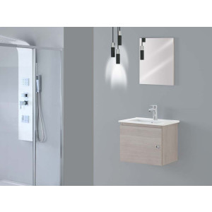Composizione bagno sospesa Si50 rovere chiaro