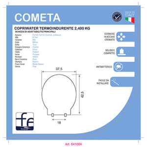 Copriwater termoindurente Cometa