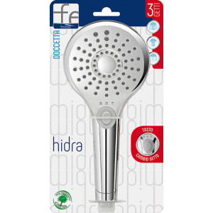 Doccetta in abs cromo 3 funzioni