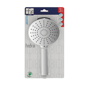 Doccetta in abs cromo 3 funzioni