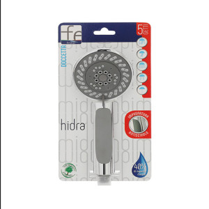 Doccetta in abs cromo 5 funzioni