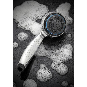 Doccetta in ABS cromo otto funzioni