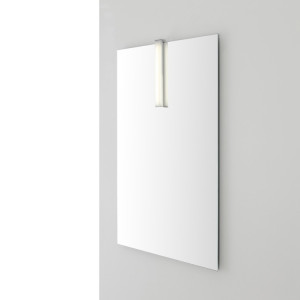 LAMPADA LED 25 CM IN ABS CROMO