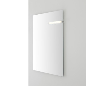 LAMPADA LED 25 CM IN ABS CROMO