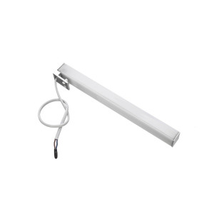 LAMPADA LED 25 CM IN ABS CROMO