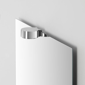 LAMPADA LED 7,6 x 6,5 x 3,5 CM ABS CROMO TONDA