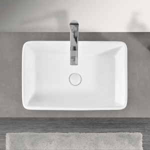 Lavabo da appoggio in ceramica L48cm
