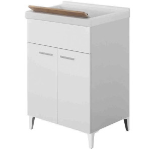 Lavatoio 60cm con vasca in ceramica