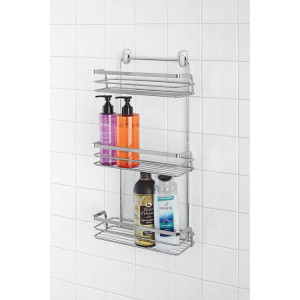 MENSOLA 3RIP RET 26X11X53CM C/GANCI CROMATI