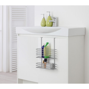 Mensola rettangolare due ripiani linea Francy 2.0