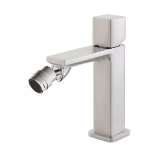 Miscelatore bidet spazzolato serie Lotus