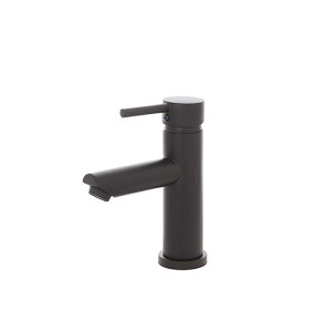 Miscelatore lavabo nero opaco serie York
