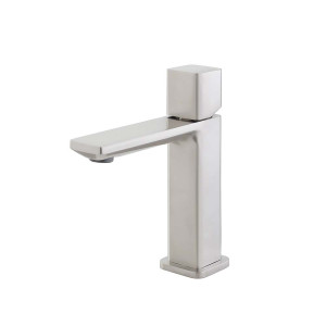 Miscelatore lavabo spazzolato serie Lotus