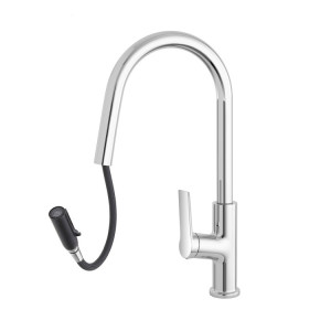 Miscelatore monocomando lavello cromo serie Kitchen