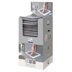 Pedana doccia in PVC con antiscivolo