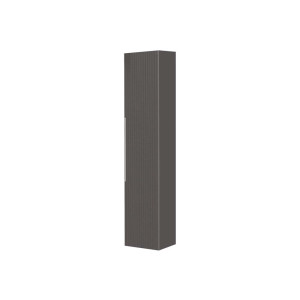 Pensile bagno Burano L30xH150 in mdf e pvc grigio