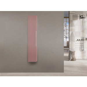 Pensile bagno Burano L30xH150 in mdf e pvc rosa