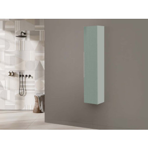 Pensile bagno Burano L30xH150 in mdf e pvc verde