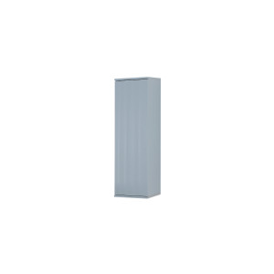 Pensile bagno Kann&egrave; L33xH112 in mdf e pvc celeste