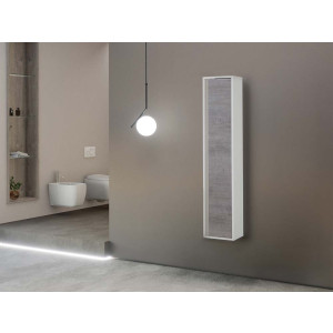 Pensile Fabula L30xH150 in nobilitato melaminico cemento