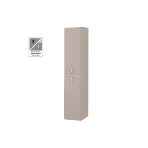 Pensile Rene' L35xH150 cm in nobilitato melaminico crema