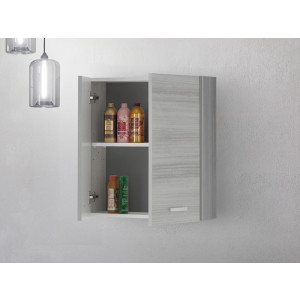 Pensile Stella 60cm in nobilitato melaminico grigio