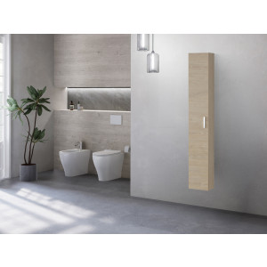 Pensile Stella L24xH150 in nobilitato melaminico rovere