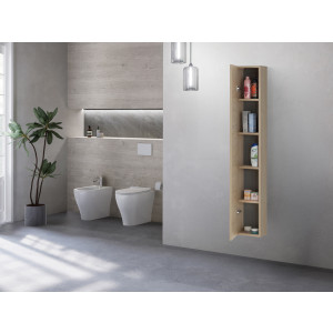 Pensile Stella L24xH150 in nobilitato melaminico rovere