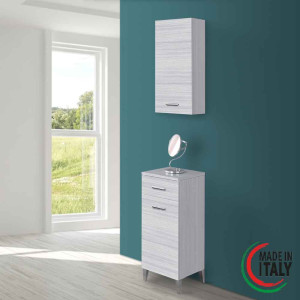 Pensile Stella L35xH70 in nobilitato melaminico grigio