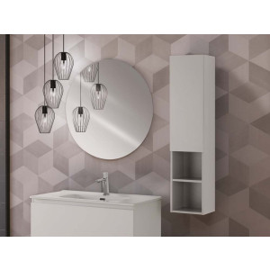 Pensile un'anta H115x30 bianco linea Light