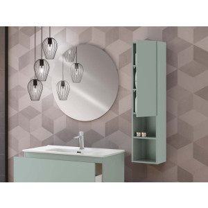 Pensile un'anta H115x30 verde linea Light