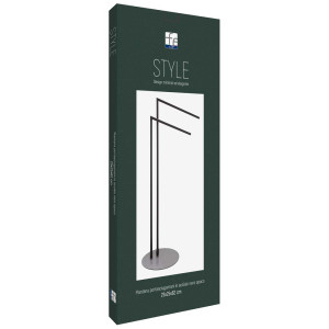 Piantan aporta asciugamani nera linea Style