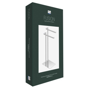 Piantana porta asciugamani cromo linea Fusion