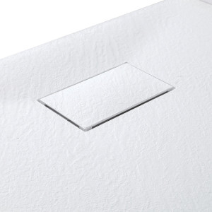 Piatto Doccia 70x90cm in poliestere rinforzato bianco