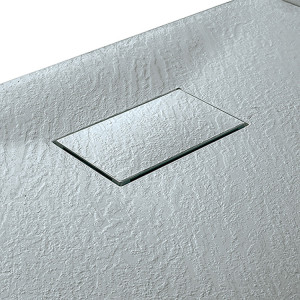 PIATTO DOCCIA 80X100 GRIGIO EFF. PIETRA