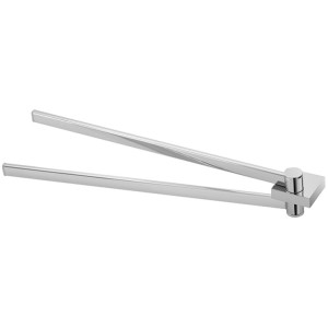 Porta asciugamani a snodo cromo linea Futura