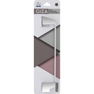 Porta asciugamani in cromall cromo 35cm linea Giza