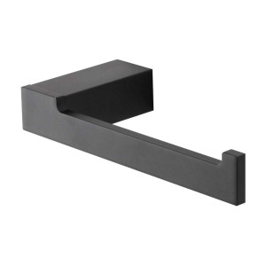 Porta rotolo in alluminio nero Sky