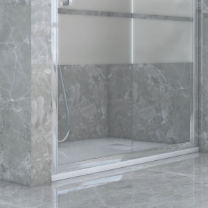 Porta scorrevole serigrafata linea T-Squared da 70 cm