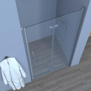 Porta soffietto trasparente 80cm linea Royal