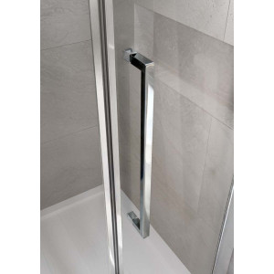 Porta soffietto trasparente 90cm linea Royal