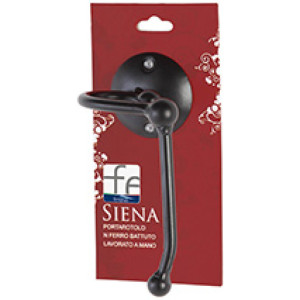 Portarotolo in ferro battuto linea Siena