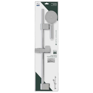 Saliscendi con doccetta tonda cromo Hidra Style