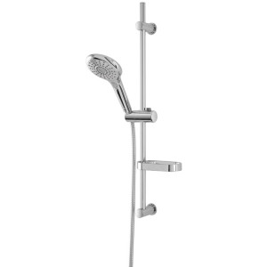 Saliscendi regolabile con doccetta 3 funzioni