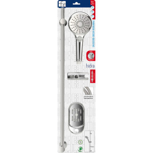 Saliscendi regolabile con doccetta 3 funzioni